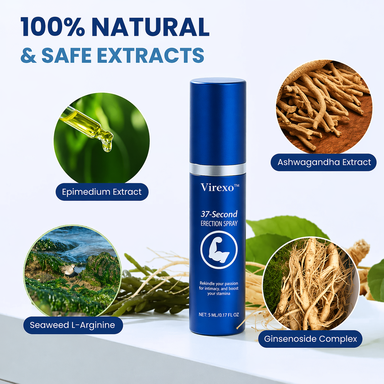Virexo™ 37-Second Erection Spray🚀🚀 Instant Lift-Off