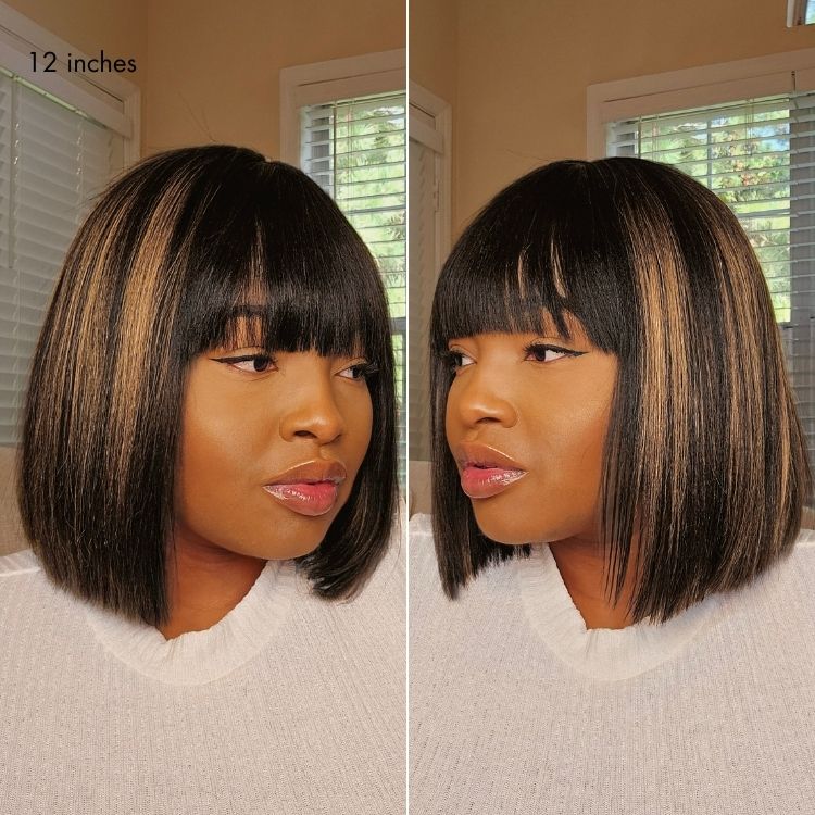 🔥Final 4 Hours: 46%OFF+Free Shipping:🌸Umberlee™ Yaki Straight Bob Wigs — Natural Texture, Soft Finish, Everyday Ready🌸