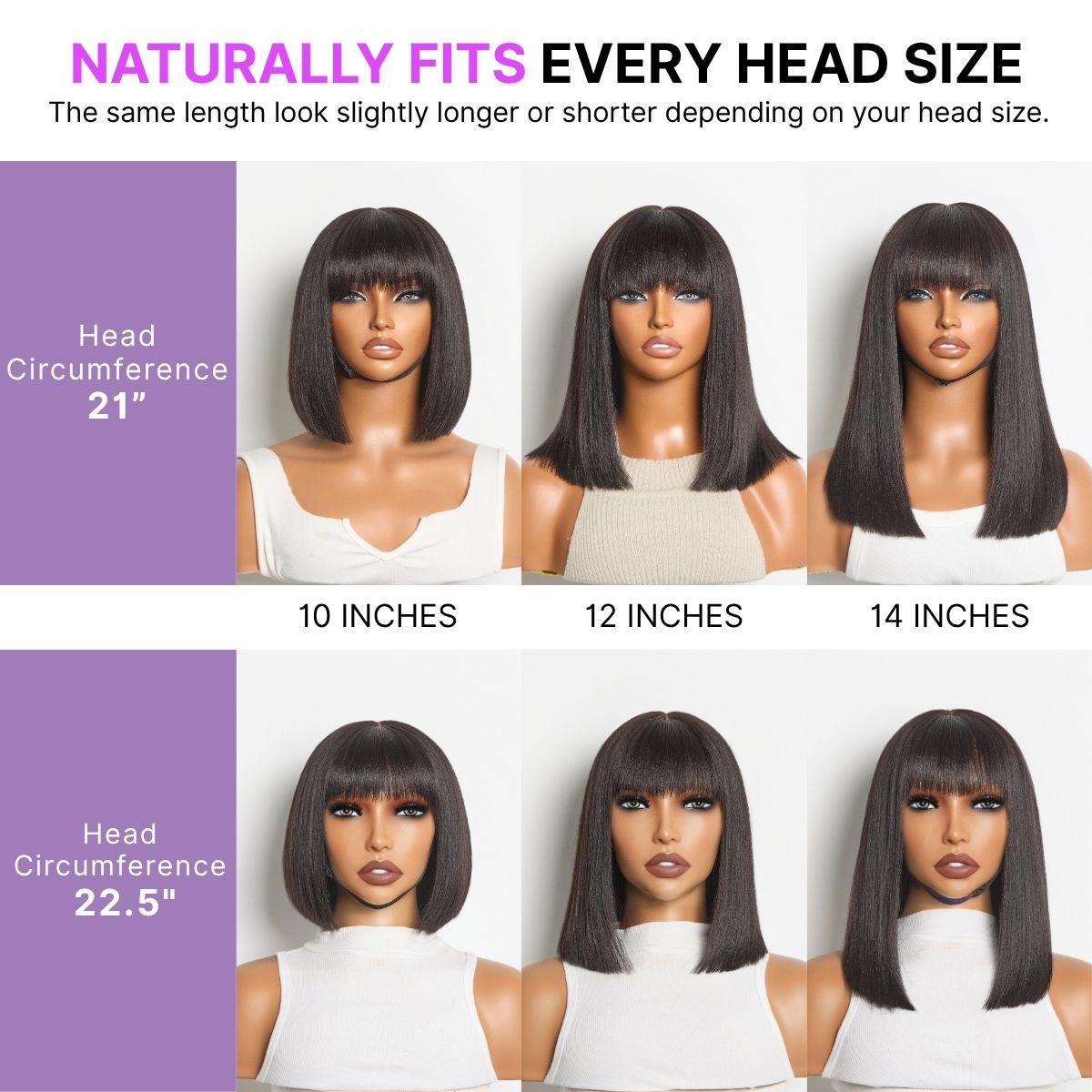 🔥Final 4 Hours: 46%OFF+Free Shipping:🌸Umberlee™ Yaki Straight Bob Wigs — Natural Texture, Soft Finish, Everyday Ready🌸
