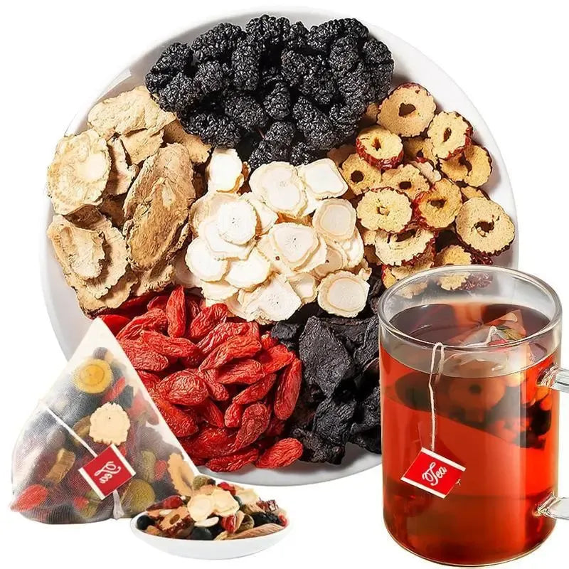 🏆Kidney Tea Formula Ginseng🏆 Organic Kidney Cleanse Tea, Traditional Kidney Cleansing Tea for Men & Women-YTY5
