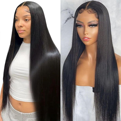 🔥Final 4 Hours: 51%OFF+Free Shipping:🌸Special Summer Sale Deals 🌷💥Straight HD Transparent Lace Front Wigs