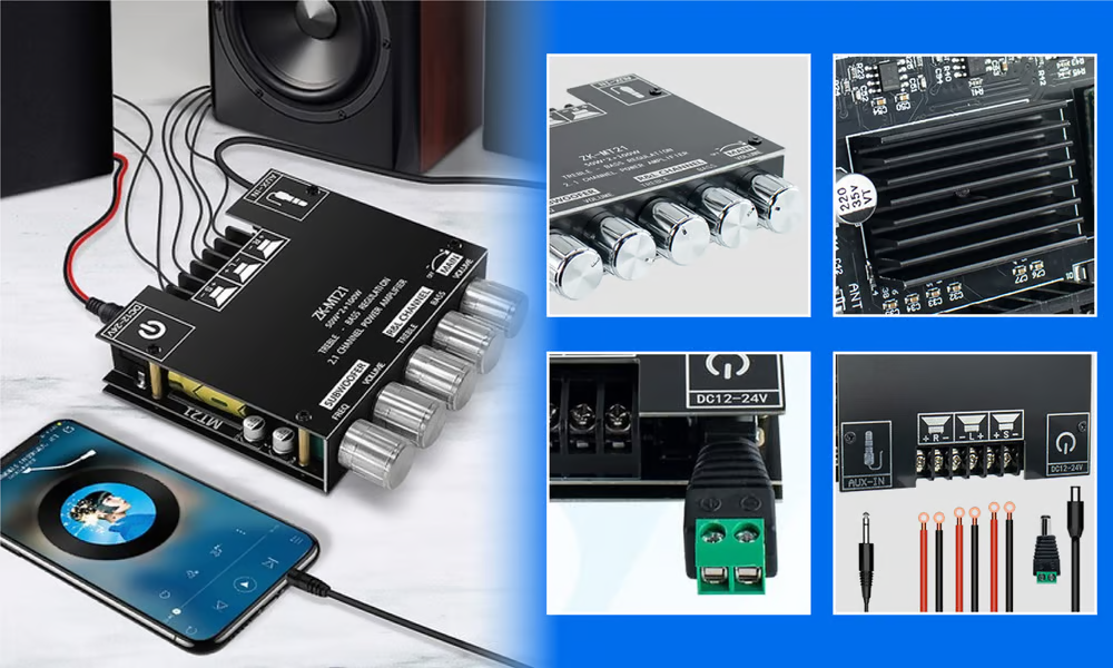 2.1 Channel Audio Receiver Power Amplifier Module