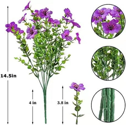 Purple-🌺UV Resistant Colorful Artificial Flower