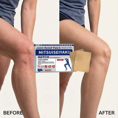 6X Joint Relief Patch, Mitsuiseiyaku Hatch Fast Pain Relief Functional N E W