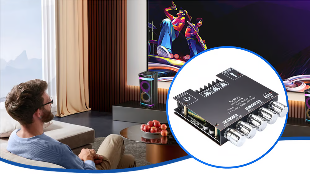 2.1 Channel Audio Receiver Power Amplifier Module