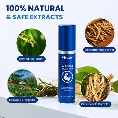 Virexo™ 37-Second Erection Spray🚀🚀 Instant Lift-Off